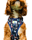 Dog Adjustable Harness Heavenly Flowers | Lila Pawtique