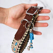 Lila Pawtique Macrame Style Adjustable Dog Collar Ocean