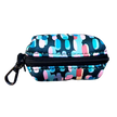 Lila Pawtique Waste Bag Pouch Holder Amazônia Tribe