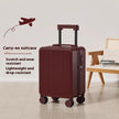 Minimalist Textured Hard Shell Carry-On Luggage – Lightweight 360° Spinner Suitcase