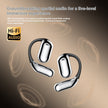 Ear-mounted LCD Color Screen Bluetooth Headset Smart AI Translation Headphones
