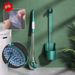 Household Sturdy Bristle strong  silicone Toilet brush