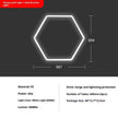 Honeycomb Hexagonal Garage Light 110V, Bracket Mount, Single to Penta Hole Configurations