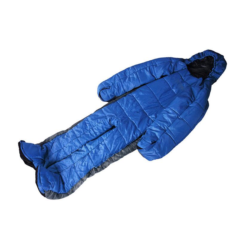 Wearable Human Sleeping Bag – Full Body Adult Camping Sleeping Suit