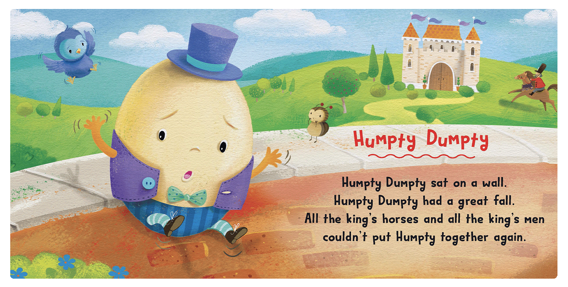 Little Hippo Books - My First Book of Nursery Rhymes- Children's Padded Board Book