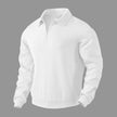 Half Zipper Sweatshirt – Stylish Jacquard Pullover for Youth