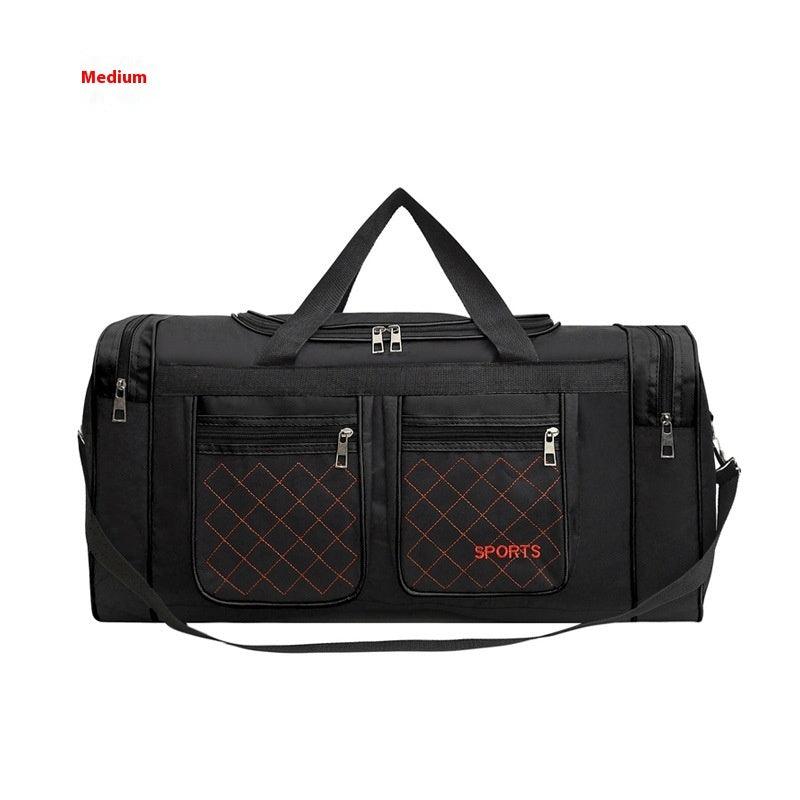Waterproof Sports Duffel Bag Large Travel Gym Bag for Business trips with Multiple Pockets
