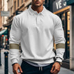 Mens Polo Shirts – Color-Match Casual Polyester Blend Polo