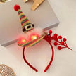 Christmas With Light Headband Snowflake Women's