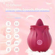 Rechargeable Rose Toy With Tongue Licking Best Clitoral Stimulator for Women