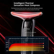 KONKA Neck & Face EMS Beauty Device – Hot Compress, Colorful Light & Vibration Anti-Wrinkle Massager