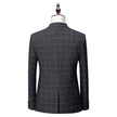 Men's Korean Slim Fit Business Suit – Dark Grey, S–4XL