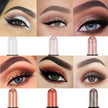 ENGBO 6-Piece Pearlescent Eyeshadow Stick Set – Longwear Brightening, Waterproof