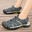 Top Layer Leather Plus Size Men's Beach Sandals