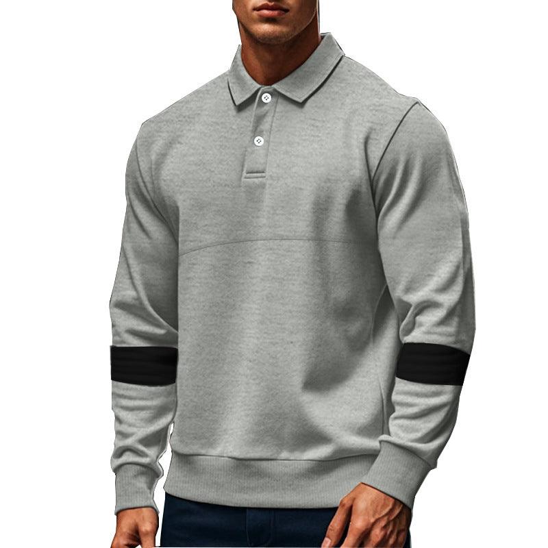 Mens Polo Shirts – Color-Match Casual Polyester Blend Polo