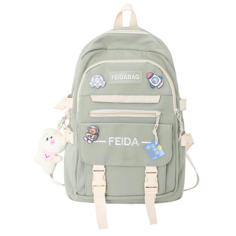 Large Capacity College High School Girls School Bag