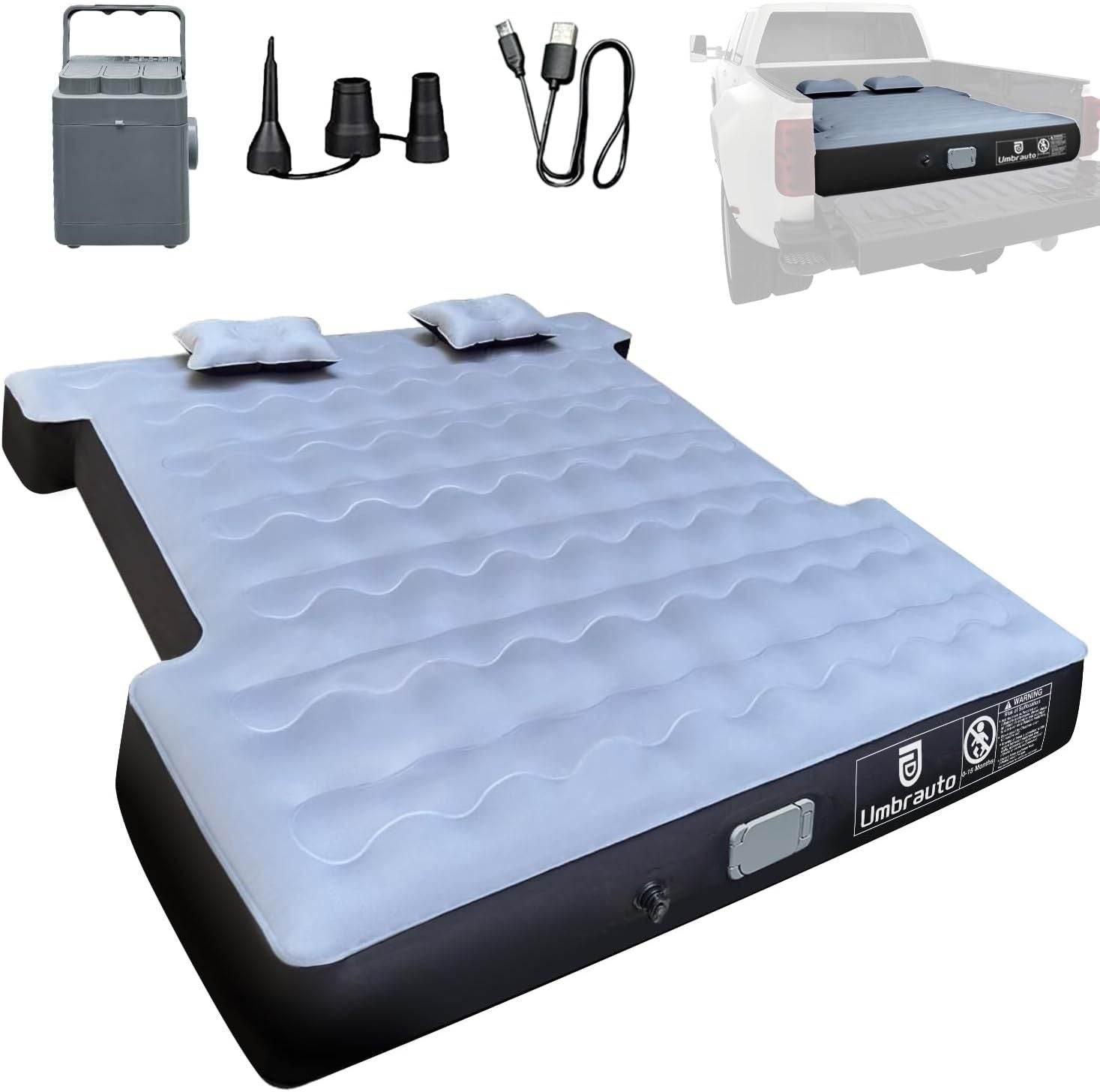 Inflatable Truck Bed Outdoor Camping Air Mattress 6.0-6.5ft