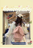 Fashion Mini Small Plush Cute Bunny Backpack for Girls