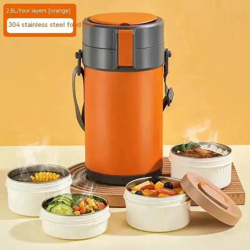 304 Stainless Steel Large Capacity Vacuum Thermal Insulated Lunch Box