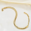 Fashion All-matching Cuban Link Chain Bracelet