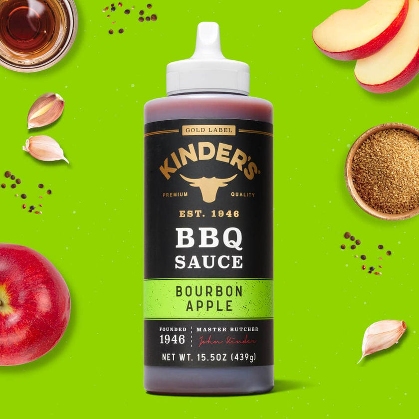 Kinder's Gold Label Bourbon Apple BBQ Sauce