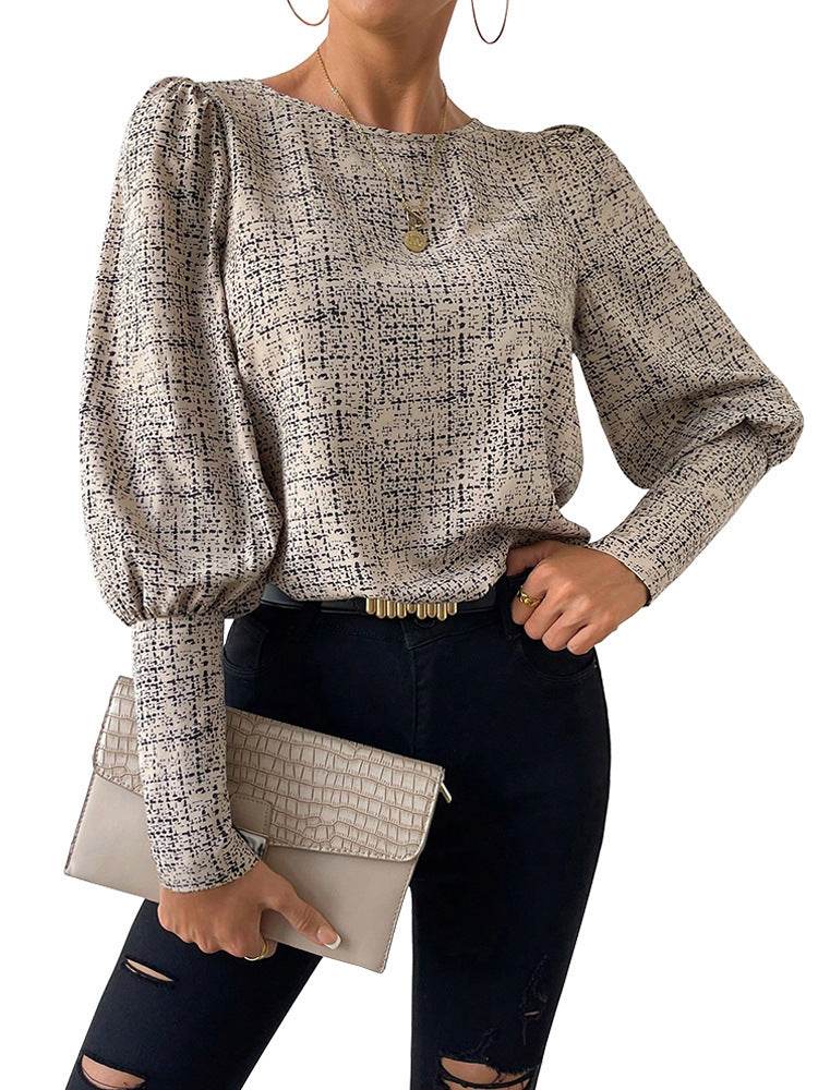 Fashionable Elegant Retro blouse top For Women