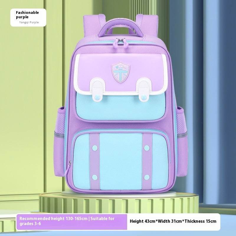 British Style Children Spine Protection water resistant Backpack for School