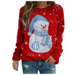 Women Autumn And Winter Funny Christmas Sweatshirt