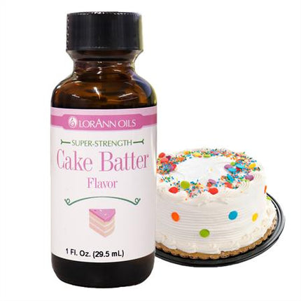 Cake Batter Flavoring - Super Strength Flavor 1 oz., 16 oz., 1 Gallon, 5 Gallons