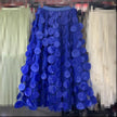 Women's Retro fashion Line  Midi Maxi Prairie Skirt