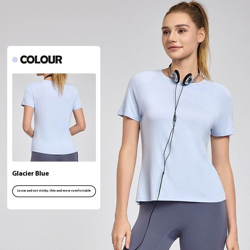 Spring And Summer Outdoor Running Training Short sleeve Workout top