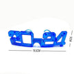 LED Glowing New Year Glasses 2024 Glitter Glasses For Party Evening Decoration