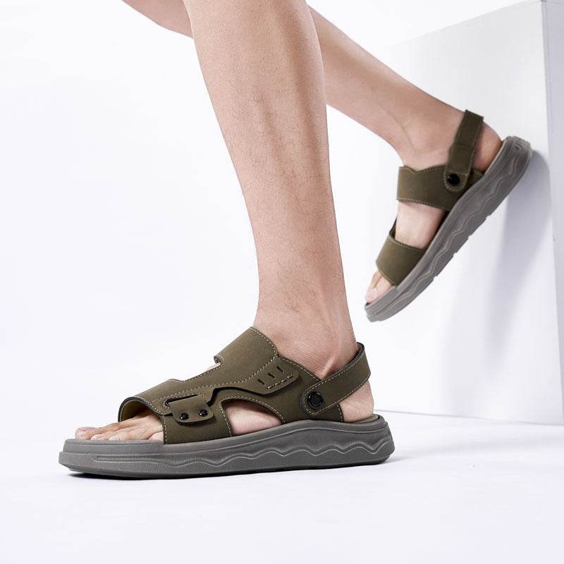 Non-slip Soft Bottom Dual Use Slippers Outer Wear