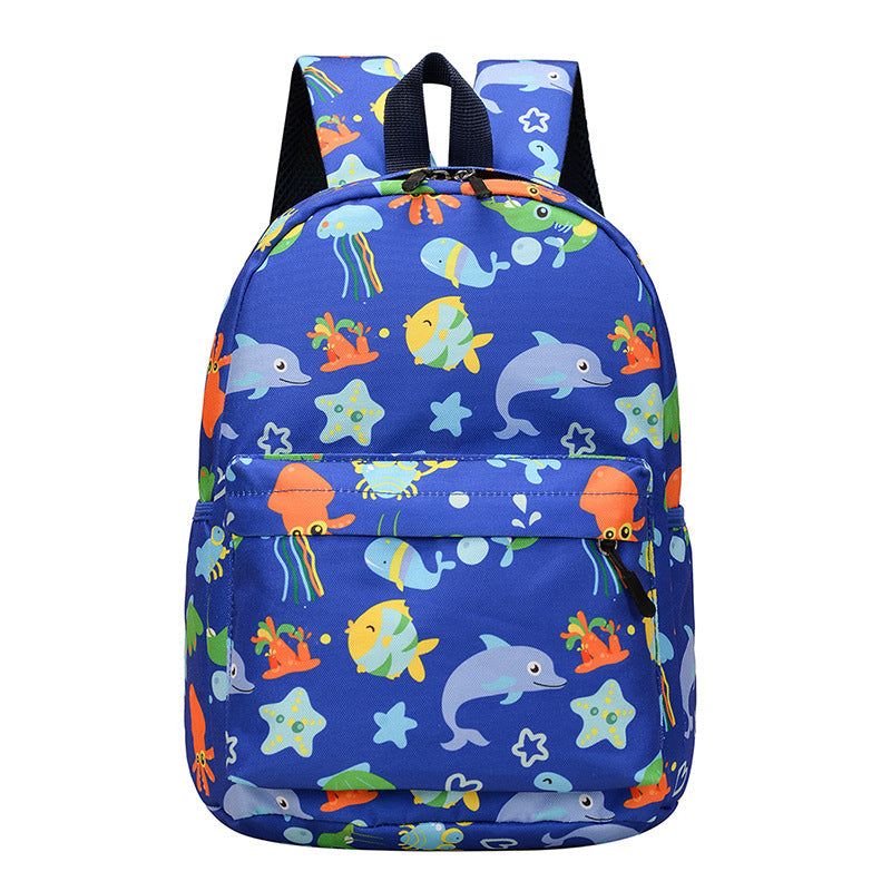 3D Print Kids School Backpack – Cartoon Patterns, Lightweight & Waterproof