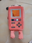 Cute Game Controller Cartoon Messenger Bag for Girls – Mini Oxford Crossbody | Pink
