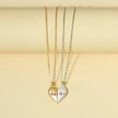 Heartbeat Magnetic Heart Necklace Love Couple Jewelry