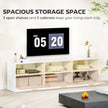 Dallas Modern TV Stand with Storage Drawers for TVs up to 85