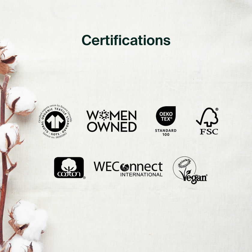 100% Organic Cotton Regular Pads - Bulk (100)