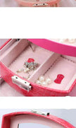 3 Layers Leather Luxury Jewelry Boxes