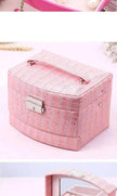 3 Layers Leather Luxury Jewelry Boxes