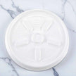 1000 plastic lids for 6oz foam cups Hot/Cold, Vented