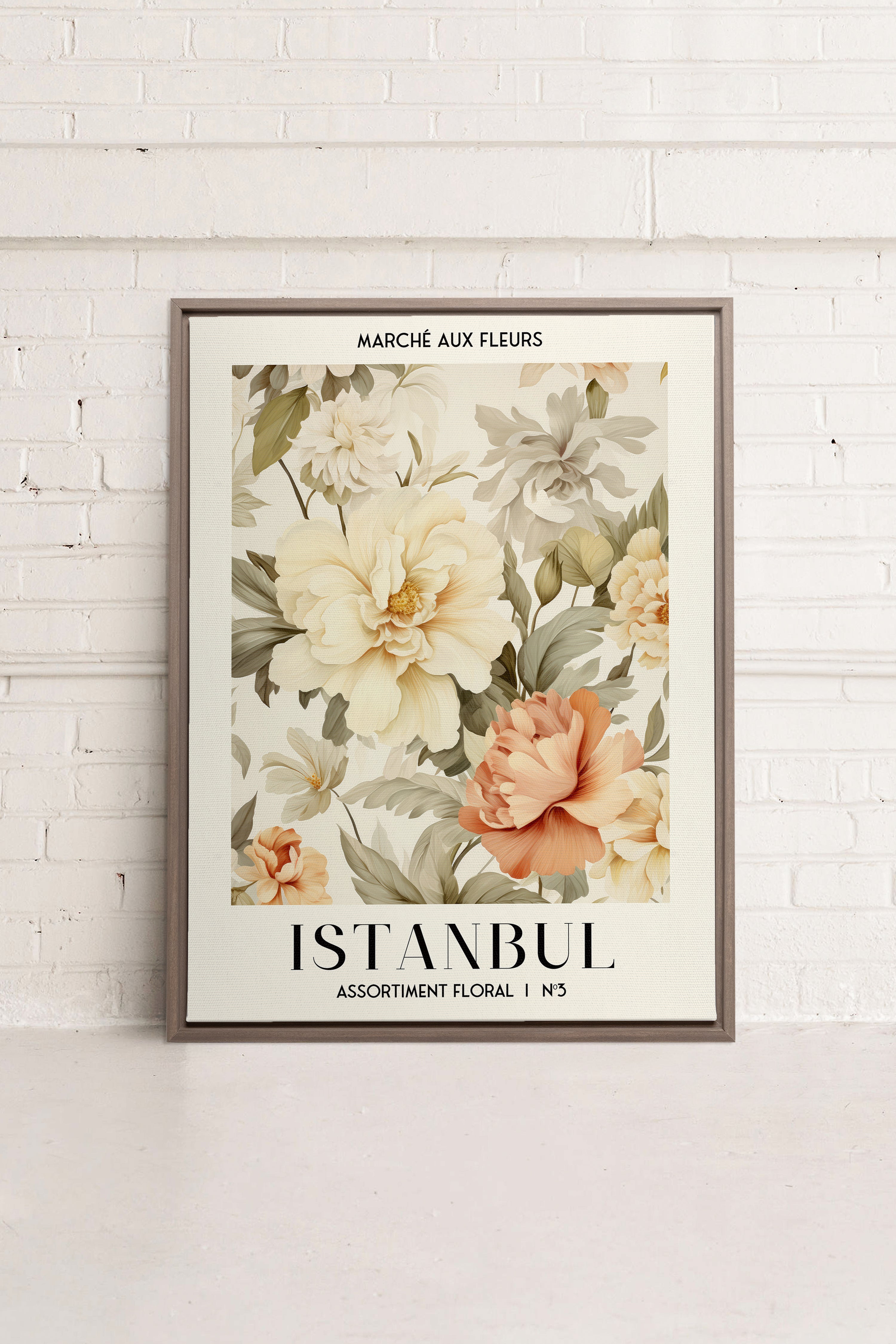 ISTANBUL, Oeuvre sur toile étirée