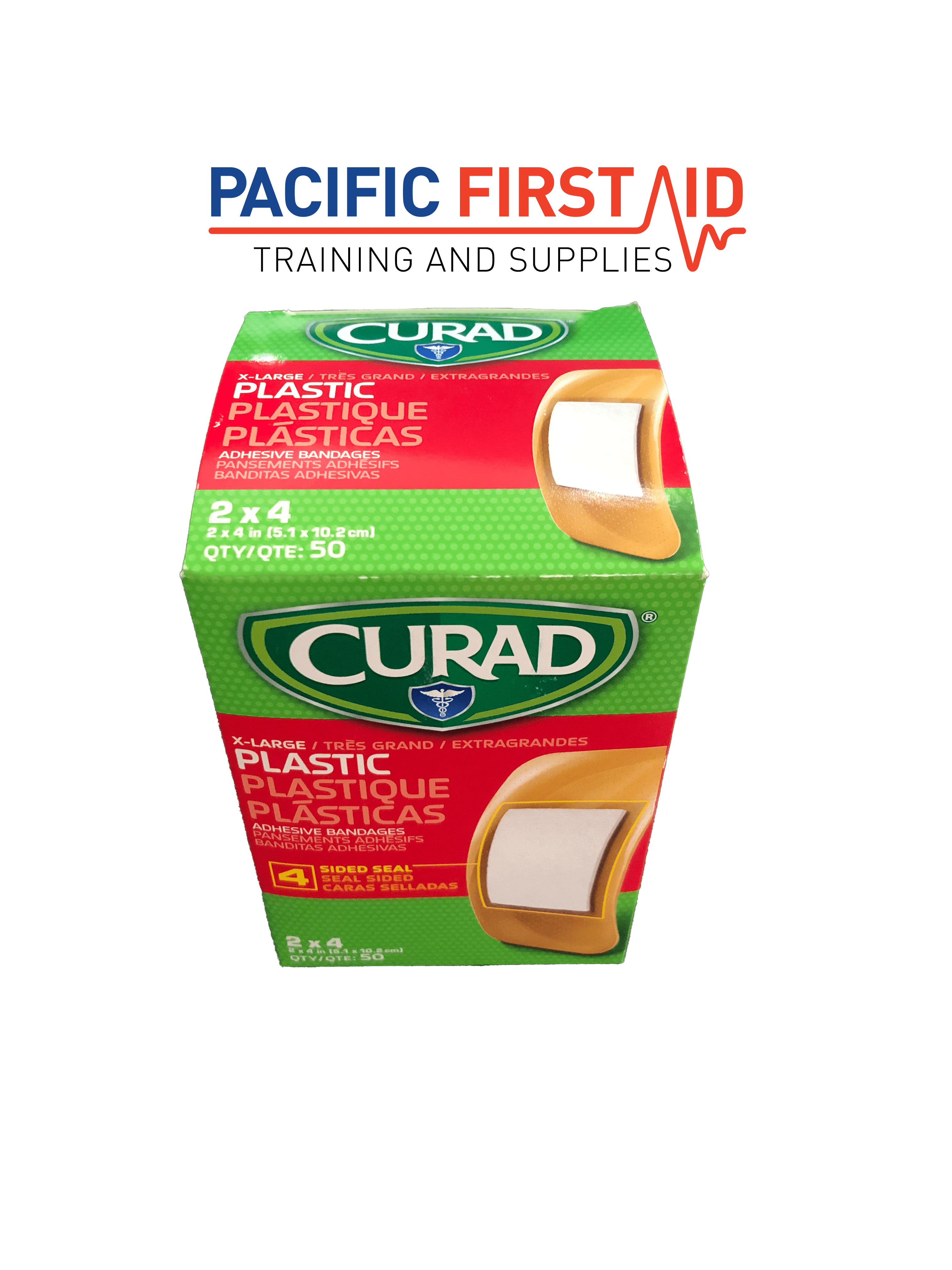 Extra Large Plastic Adhesive Bandage - 2
