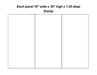 Split canvas prints 3 Panel Image Split 54