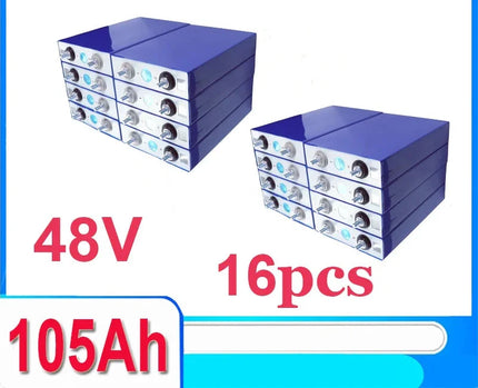 3.2V LiFePO4 Battery 105Ah Cell  12/24/48V Lifepo4 Battery - Grade A