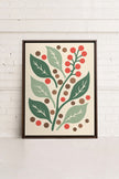 SCARLET STEMS, Oeuvre sur toile étirée