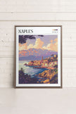 Naples, Oeuvre sur toile étirée