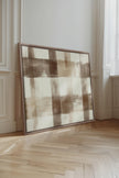 CHIC PLAID, Oeuvre sur toile étirée
