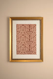 MOTIF ANCIEN, CADRE VINTAGE OR