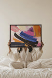 CREATIVE PULSE, Oeuvre sur toile étirée